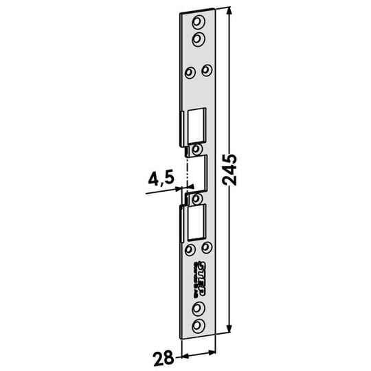 STEP ST6511 Tolppa malliin STEP 60 Silent 4,5 mm