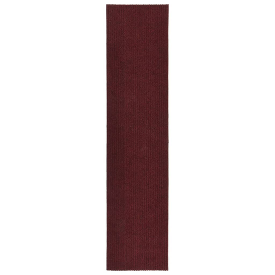 vidaXL Käytävän kuramatto 100x450 cm viininpunainen