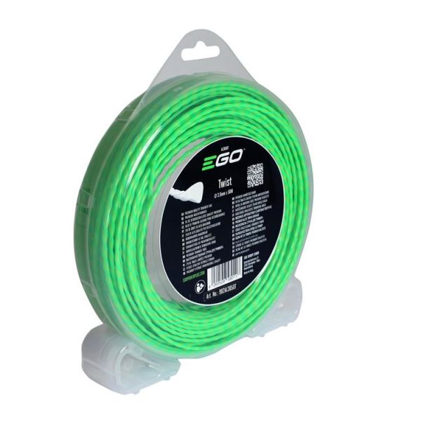 EGO AL3050T Leikkuusiima Ø 3 mm, kierretty 50 m
