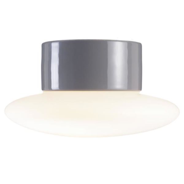 Ifö Electric Aton Cairo Kattovalaisin matta, IP44, LED Harmaa