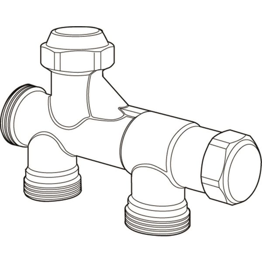 TA RSD802 Jakelija 2-putkinen M22x1,5