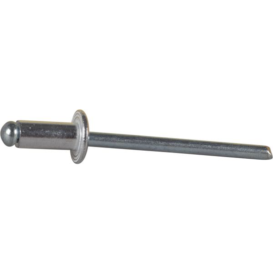 ESSVE 612104 Vetoniitit Ø4x8 mm, avoin, alumiini 25 kpl
