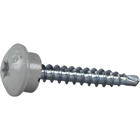 ESSVE 63280 Kateruuvi 4,8 x 35 mm, BS, TX25, 250 kpl Vaaleanharmaa