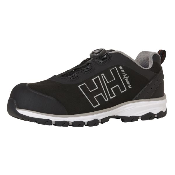 Helly Hansen Workwear Chelsea Evo BOA Wide Turvakengät S3, musta/ Harmaa, komposiittikärki Koko 36
