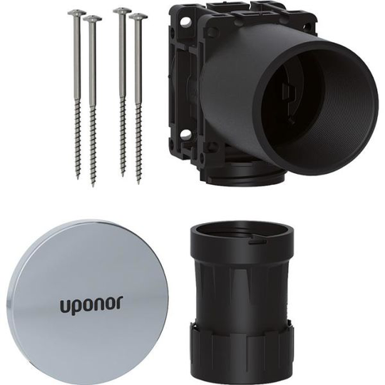 Uponor 1897918V Vuodonilmaisinsarja seinälevyllä
