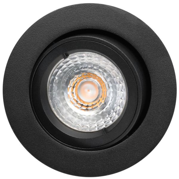 SG Armaturen Jupiter Outdoor Downlight-valaisin 4,5 W, 2700 K Musta