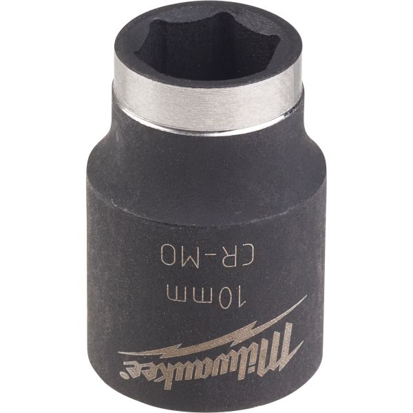 Milwaukee Shockwave Impact Duty Voimahylsy 3/8" kiinnitys, lyhyt 10 mm