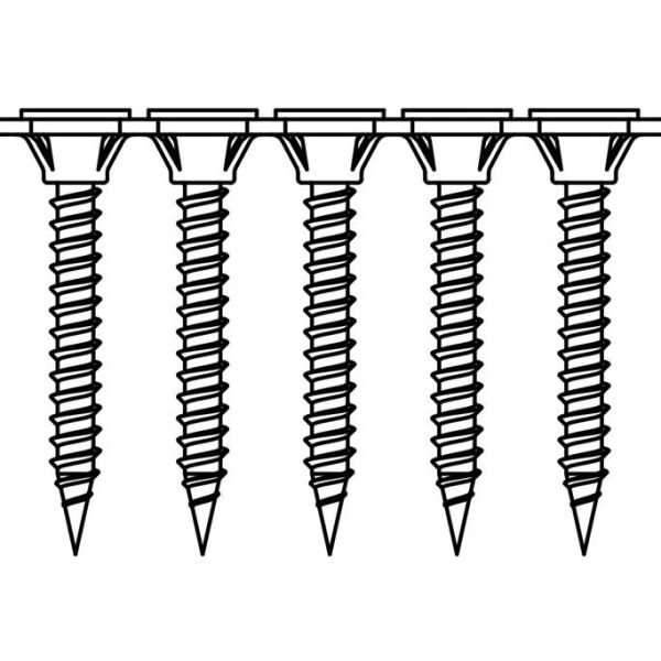 Bosch 2608000547 Nauhoitettu kipsiruuvi 3,9x25 mm
