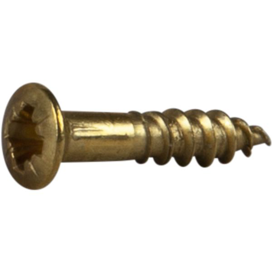 ESSVE 525160 Puuruuvi TKFX, messinki 2,5 x 12 mm, 16 kpl