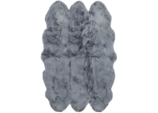 Aito lampaantalja Merino grey Sexto ±130x180 cm