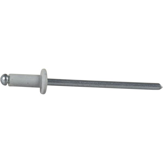 ESSVE 612304 Vetoniitit Ø3,2 x 8 mm, maalattu, avoin Valkoinen, 25 kpl