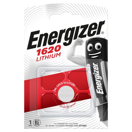 Energizer Lithium Nappiparisto CR1620, 3 V