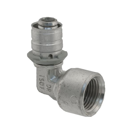 Uponor 1873247 Kulmapuristusliitin 90°, sisäkierre 20 x 15 mm