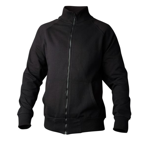 Top Swede 148 Neulepaita vetoketjulla, musta Koko XS