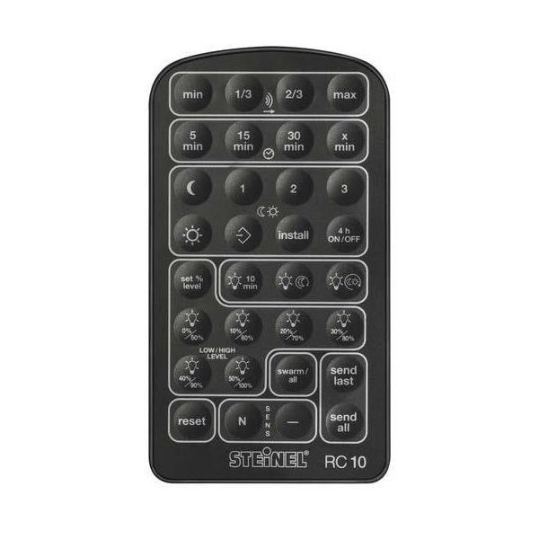 Steinel RC10 Kaukosäädin käyttöönottoa varten