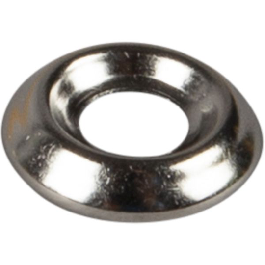 ESSVE 515911 Kulkutunniste nikkelipinnoitettua messinkiä 6,3 x 14 x 2 mm, 6 kpl