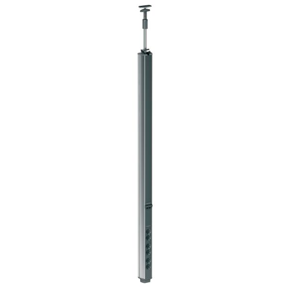 Schneider Electric INS40404 Pistorasiapylväs 2700-3100 mm Antrasiitti