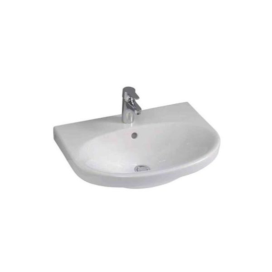 Gustavsberg Nautic 5560 Pesuallas 600 x 450 mm, Ceramicplus Hananreiällä