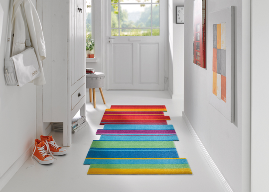 Matto DANCING STEPS MULTI 80x200 cm