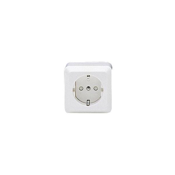 ABB 2TKA000660G1 Seinäpistorasia 1-osainen, pinta-asennettava, IP20