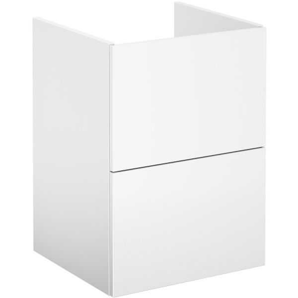 Gustavsberg Graphic Base Pesuallaskaappi valkoinen, laatikoilla 45 cm