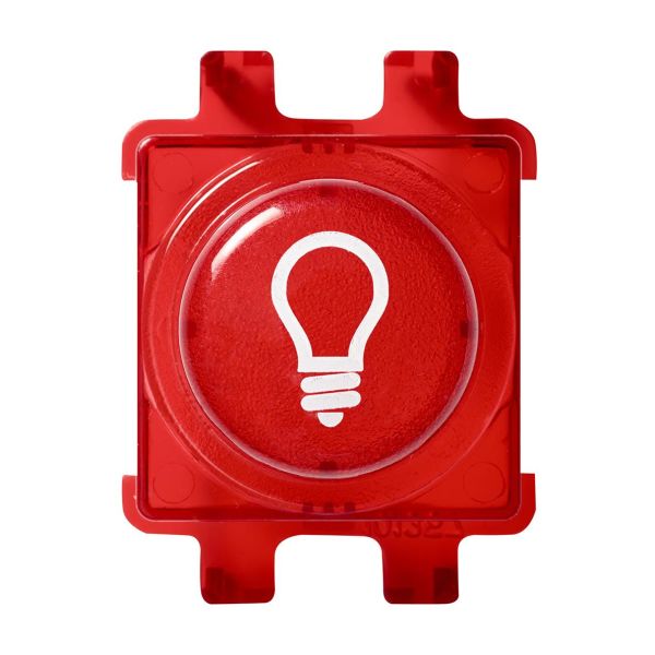Schneider Electric WDE011525 Painonappi Punainen Lamppusymbolilla