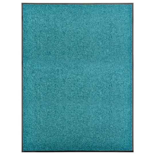 vidaXL Ovimatto pestävä sinivihreä 90x120 cm
