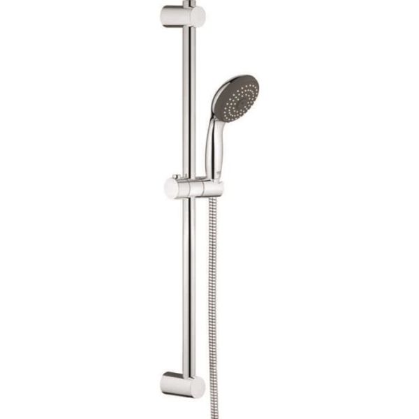 Grohe Vitalio Start 100 Suihkusetti Ø 100 mm, 3 suihkutoiminto, kromi, letku 1,75 m