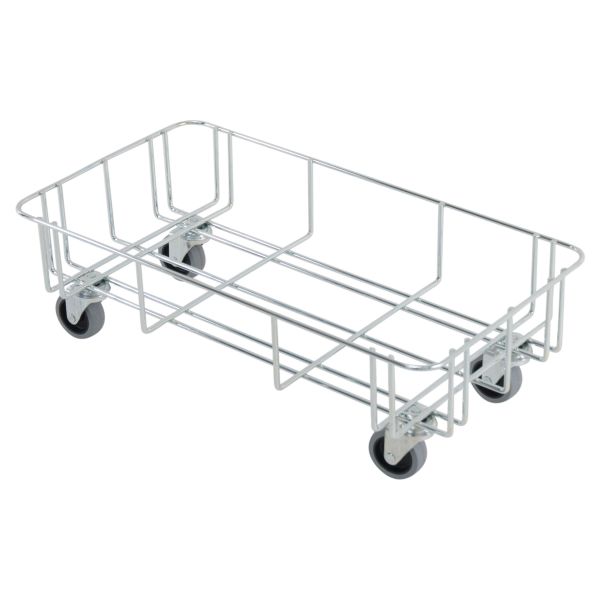 Hykab 51055 Vaijerivaunu jäteastioille 1 x 60 l roska-astioille (Patricia)