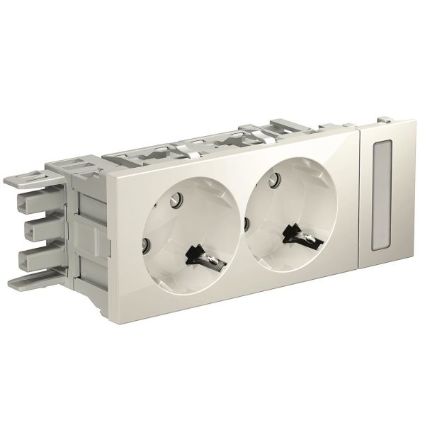 Schneider Electric INS62000 Seinäpistorasia 100 x 50 x 40 mm valkoinen