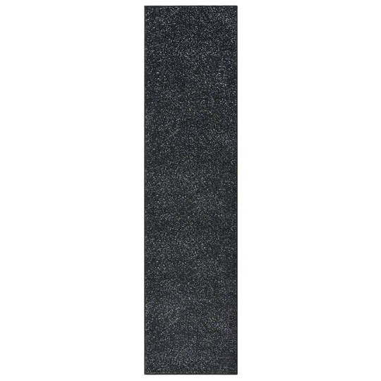 vidaXL Käytävämatto BCF antrasiitti 100x450 cm