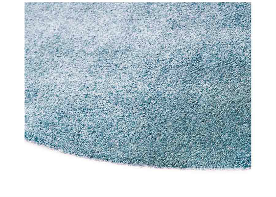 Narma velour matto Noble blue pyöreä Ø 200 cm
