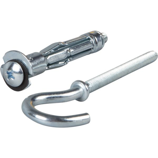 ESSVE SAM 5 Metalliankkuri Ø5 mm, PH2, yksinkertainen, 2 kpl Sisältää koukun