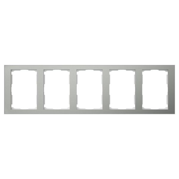Elko EKO06189 Yhdistelmäkehys sininen metalli/alumiini, 1 ½ lokeroa 5 x 1½ lokeroa