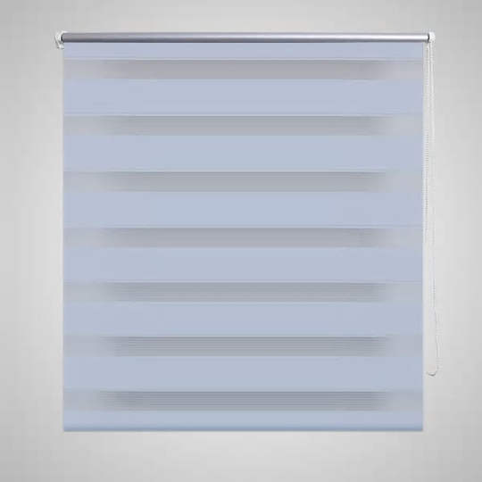 vidaXL Zebra rullakaihdin 40 x 100 cm valkoinen