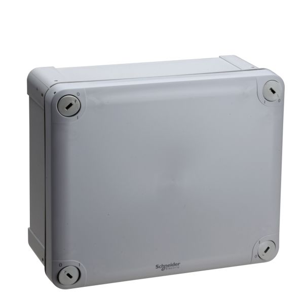 Schneider Electric ENN05050 Kytkentärasia harmaa, sileä, pinta-asennus 175x150x80 mm