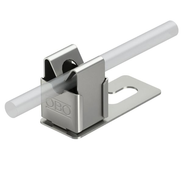 Obo Bettermann 5217075 Johdonkannatin ruostumaton teräs (V2A)