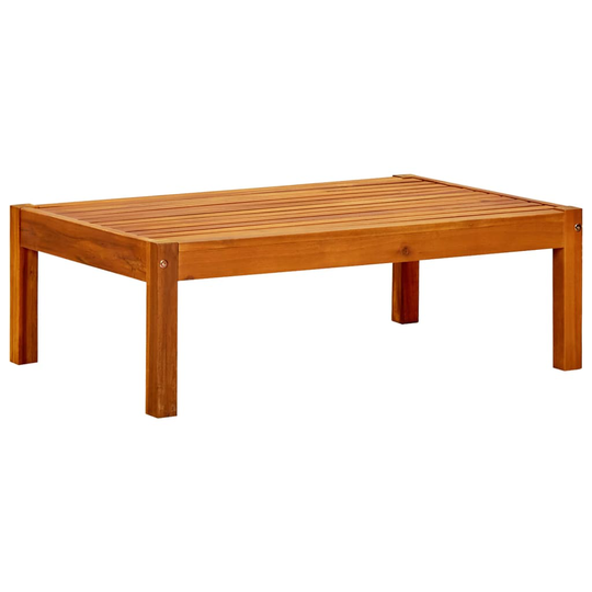 vidaXL Puutarhapöytä 85x57x29 cm täysi akasiapuu