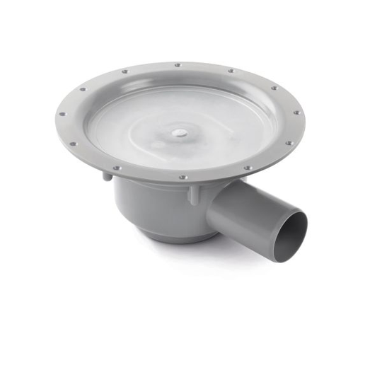 Jafo PS 50 Lattiakaivo sivu-ulostulo, 50 mm Ilman mattopakettia