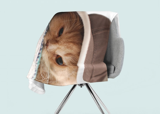 Torkkupeitto Cat in the Hat 130x150 cm