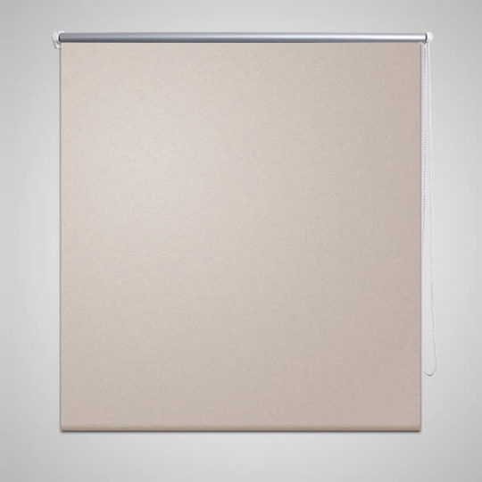 vidaXL Pimentävä rullaverho 120 x 175 cm Beige