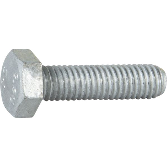 ESSVE 61090083 Kuusiokantaruuvi M8 x 30 mm, täyskierteitetty, FZV, 50 kpl