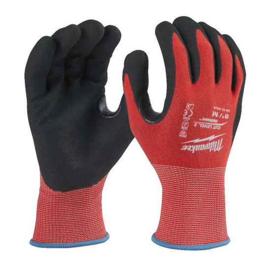 Milwaukee 4932479907 Viiltosuojakäsine nitriiliupotetut, CL2/B, Smartswipe M/8