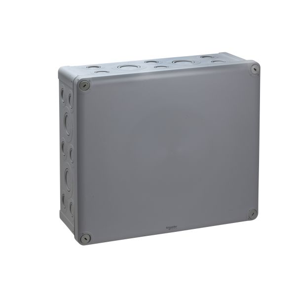 Schneider Electric ENN05099 Kytkentärasia harmaa, knock-outit, pinta-asennus 325x275x120 mm
