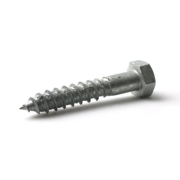 Arvid Nilsson 76212040 Kuusikulmainen puuruuvi T6S, FZV DIN 571 12x40 mm, 50 kpl/pakkaus