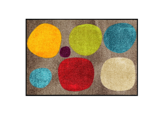 Matto BROKEN DOTS COLOURFUL 50x75 cm