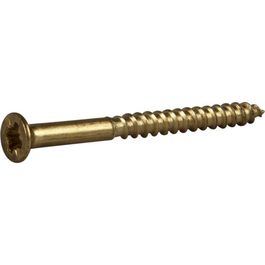 ESSVE 525008 Puuruuvi TFX, messinki 3 x 16 mm, 14 kpl
