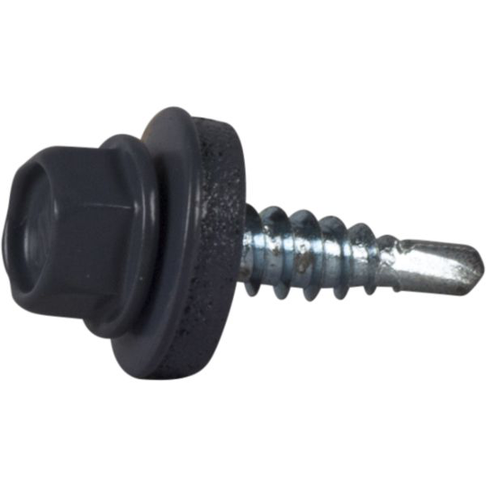ESSVE 64959 Kateruuvi 4,8 x 20 mm, porakärki, 250 kpl RR23 W (tummanharmaa)