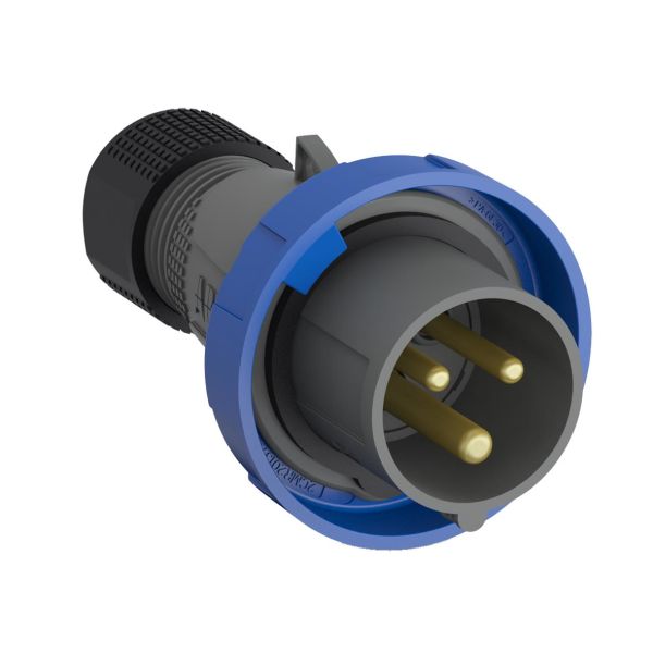 ABB 2CMA101072R1000 Pistotulppa IP67 Sininen, 16 A, 3-napainen