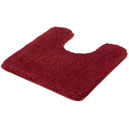 Kleine Wolke 430255 Toilet Rug "Relax" 55x55cm Ruby Red